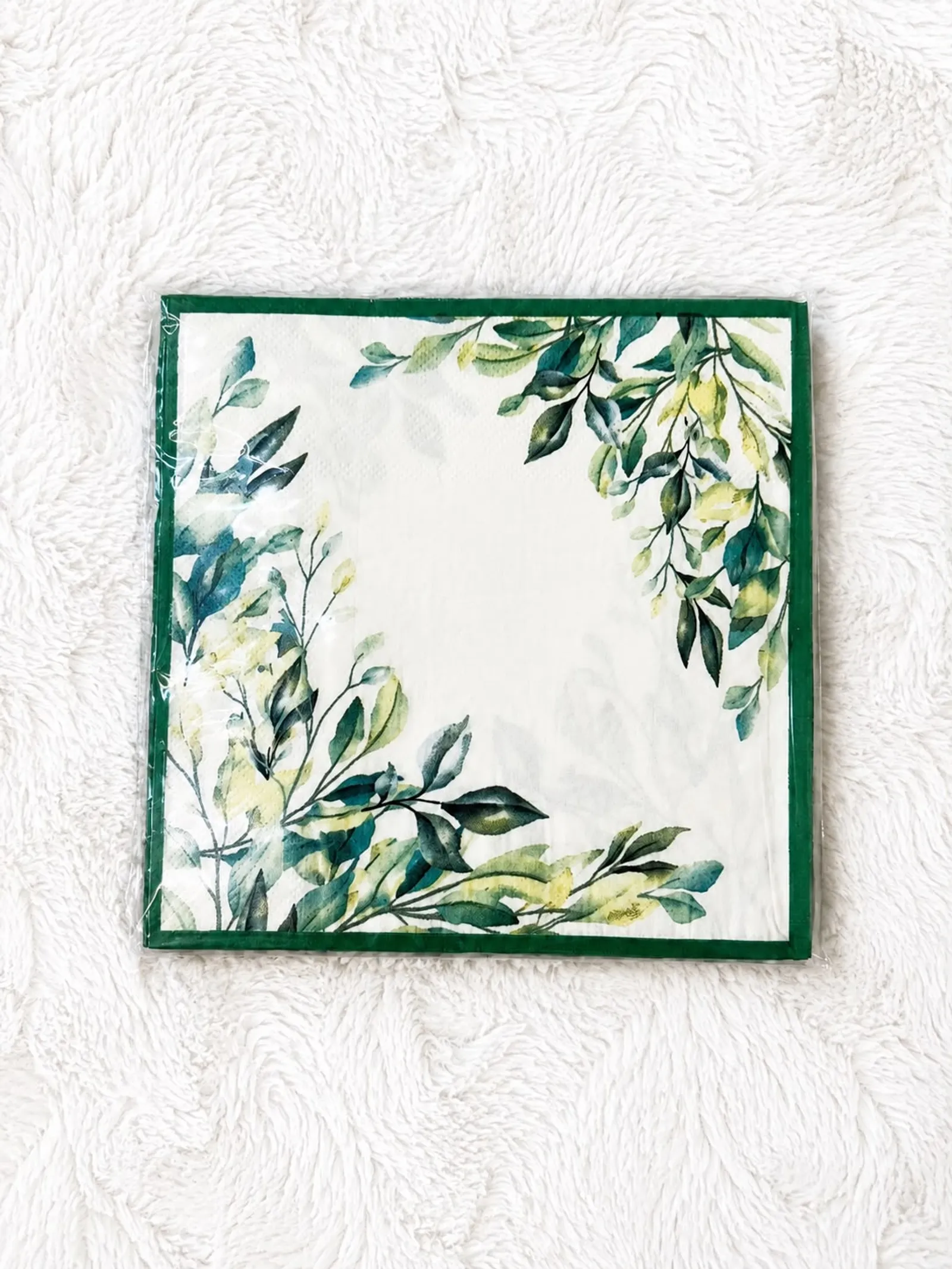 GUARDANAPOS DE PAPEL ESTAMPADOS - 20 UNIDADES